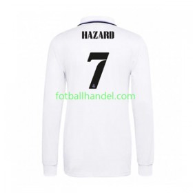 Herre Fotballdrakter Real Madrid Eden Hazard 7 Hjemme 2022-23 Langermet